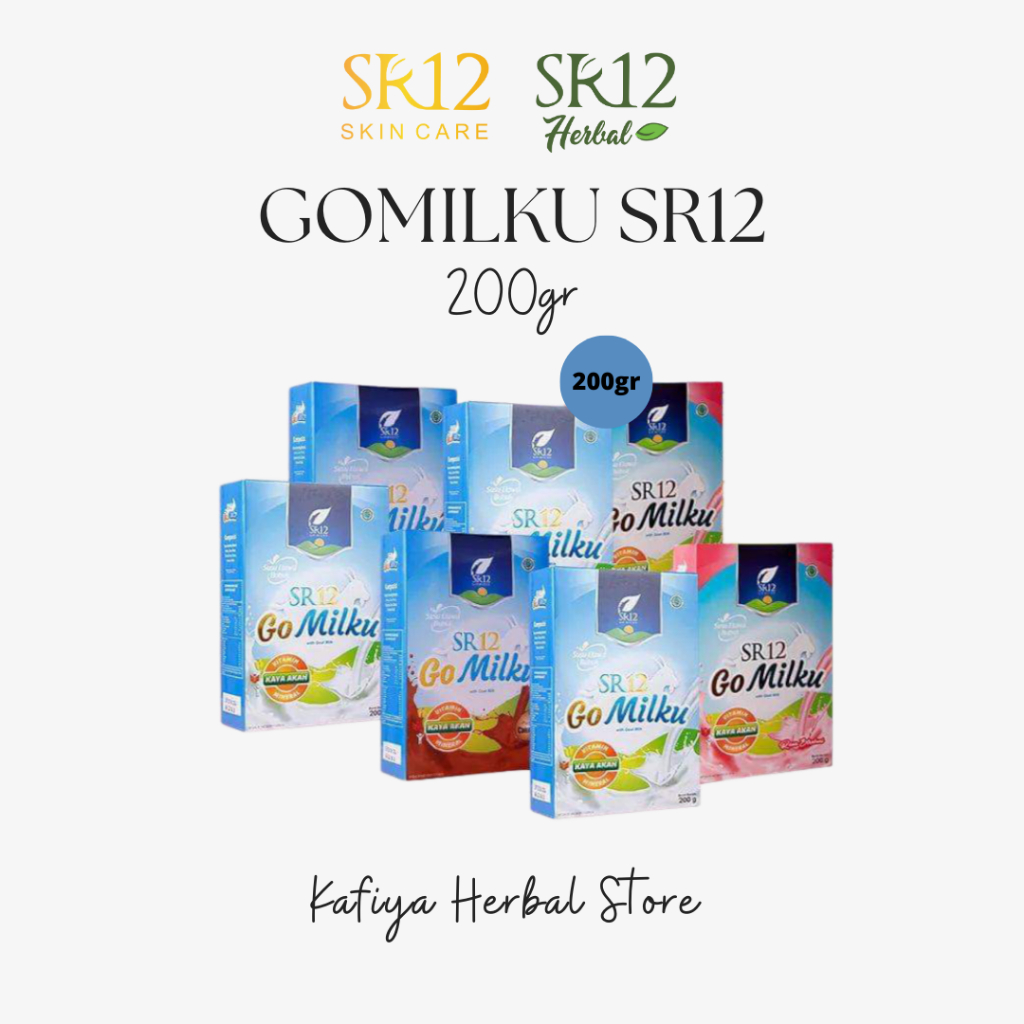 

GOMILKU SR12 200GR SUSU KAMBING / GOMILK SR12 / GO MILKU SUSU ETAWA KUALITAS PREMIUM / GOAT MILK BUBUK TANPA GULA BPOM