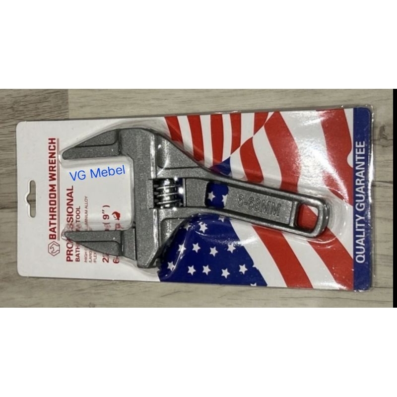 Kunci Inggris - Kunci Pipa Universal Serbaguna (6 - 68 mm)