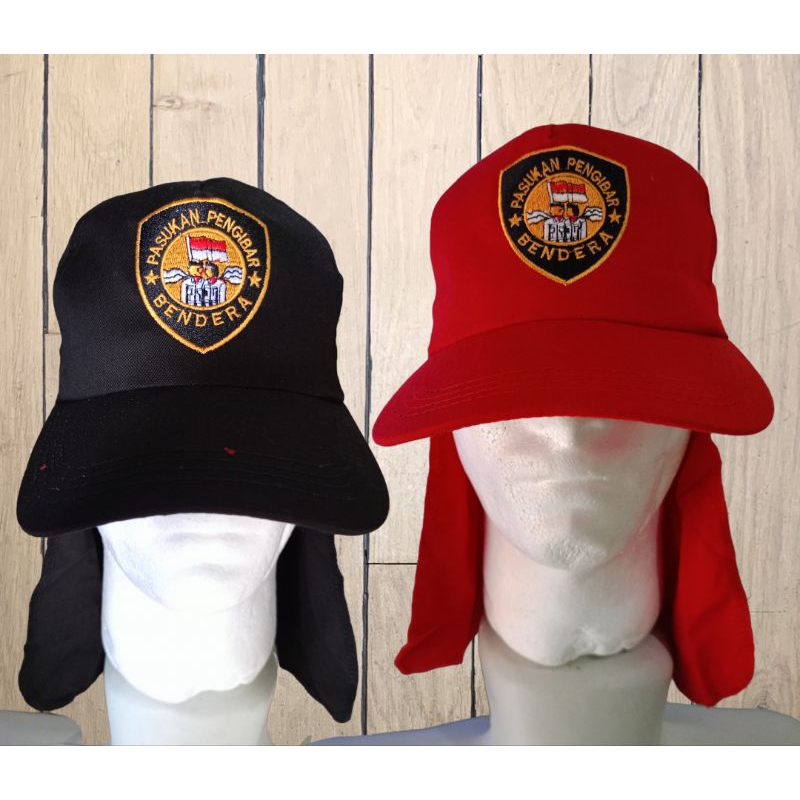 Topi paskibra - Topi latihan paskibra model jepang