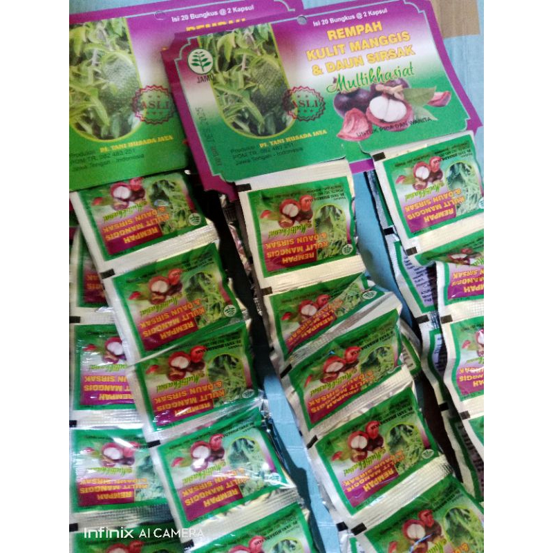 

REMPAH KULIT MANGGIS DAN DAUN SIRSAK