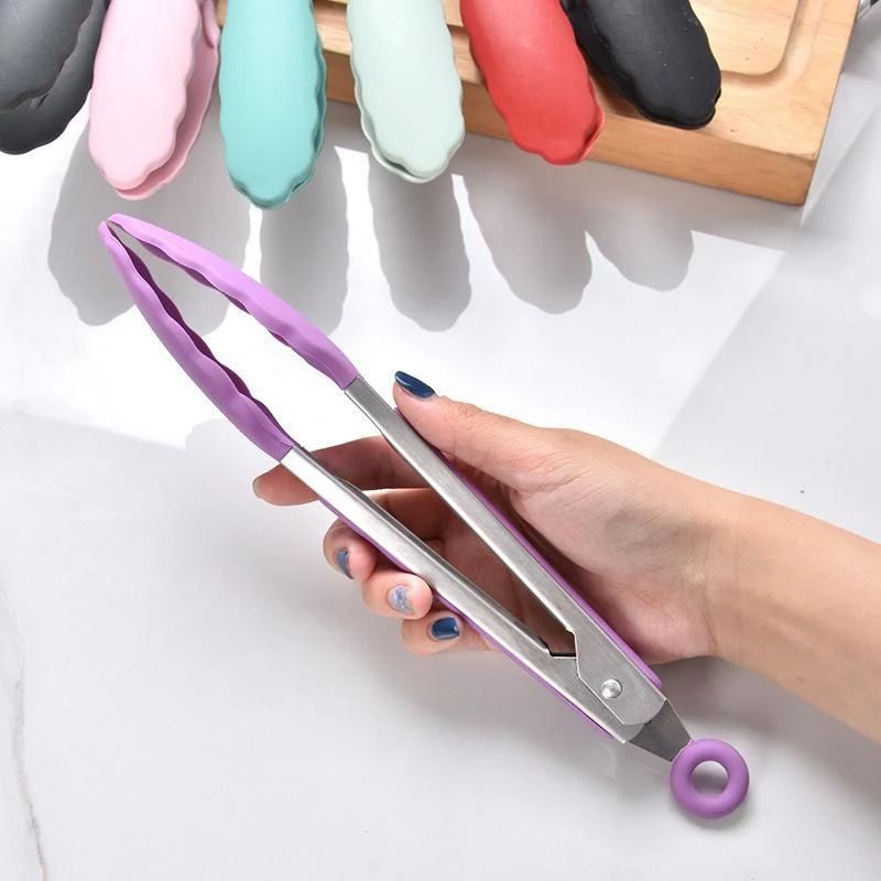 pencapit makanan silikon