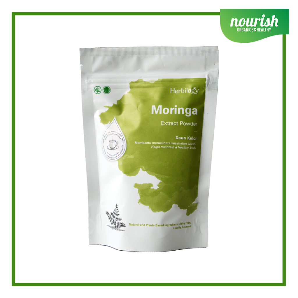 

Herbilogy, Moringa Extract Powder 100gr-JktBar