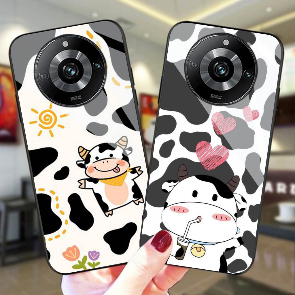 (U 303) Softcase Kaca Realme 11 Pro Plus 5G Realme 11 5G  - Casing Hp Realme 11 Pro Plus 5G - Softca