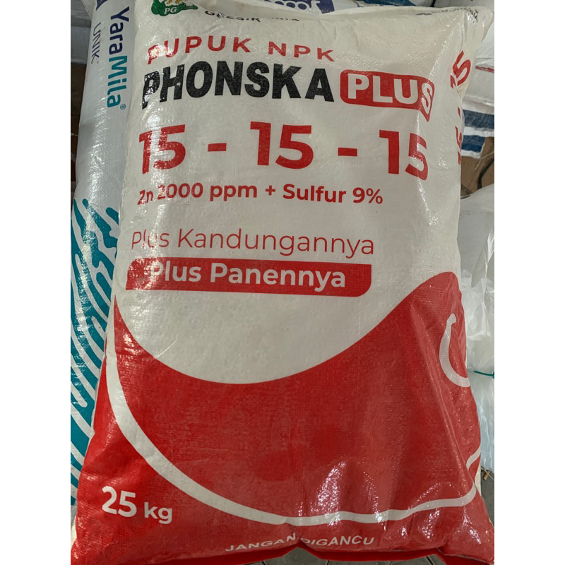 Pupuk Phonska Plus NPK 15-15-15 - ECER KRESEK 1 KG