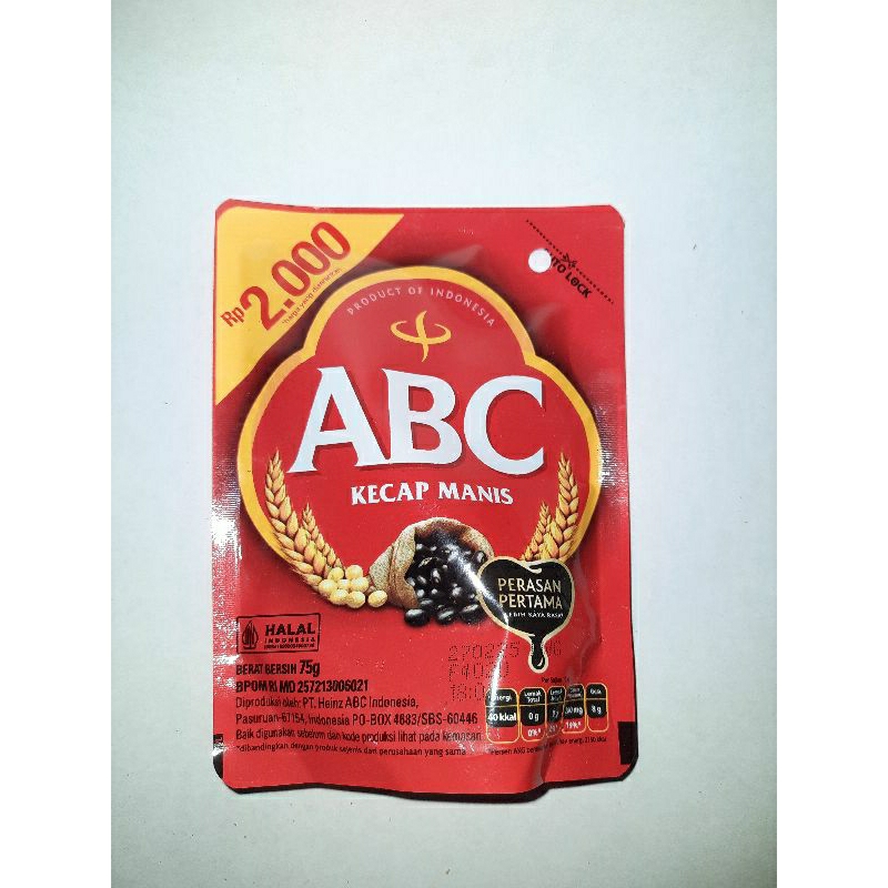 

kecap ABC refil 75g