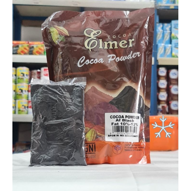 

Elmer Coklat Black 100gr, 250gr, 500gr/Coklat Bubuk Hitam/Black Cocoa Powder/Coklat Bubuk Black Forest