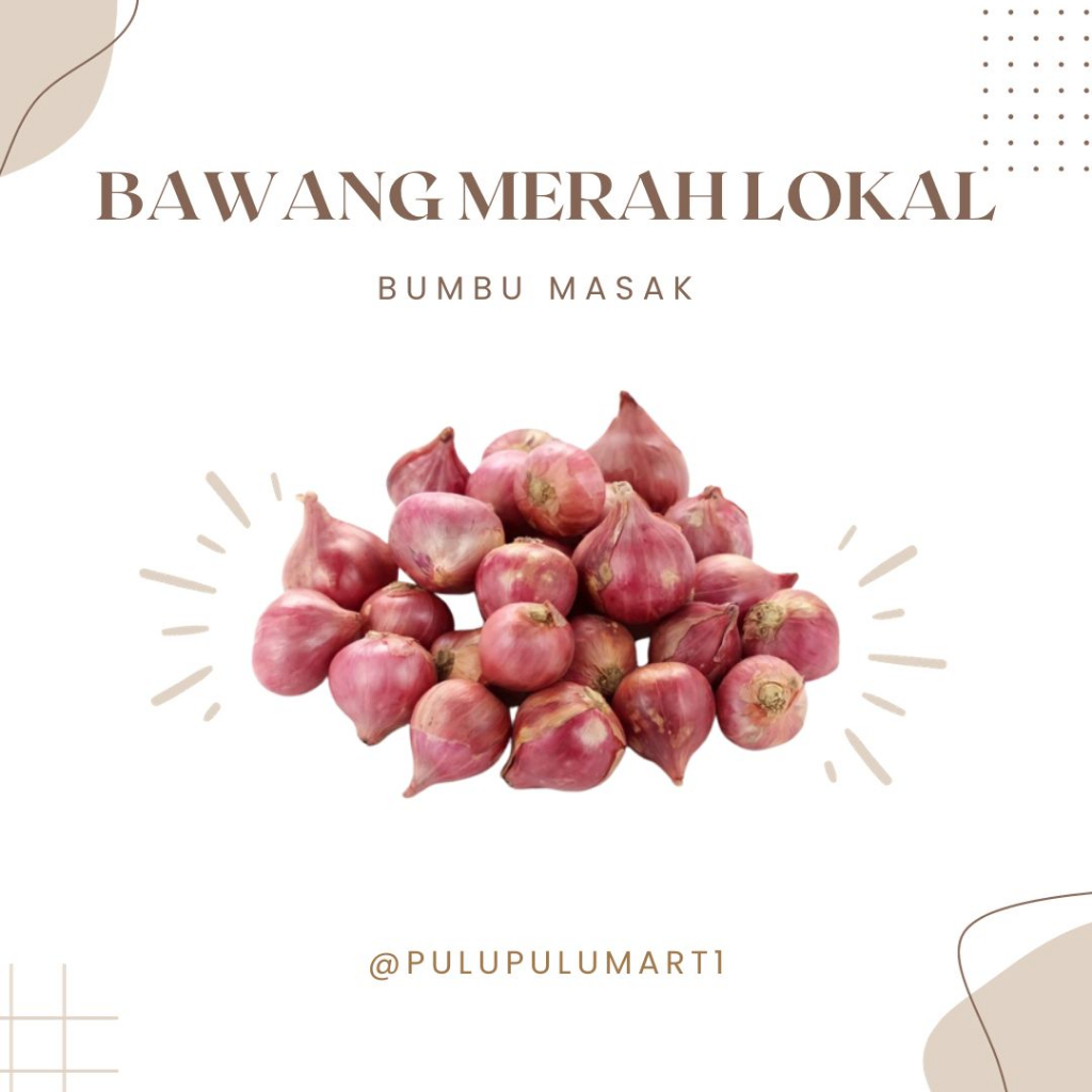 

Bawang merah lokal bumbu masak