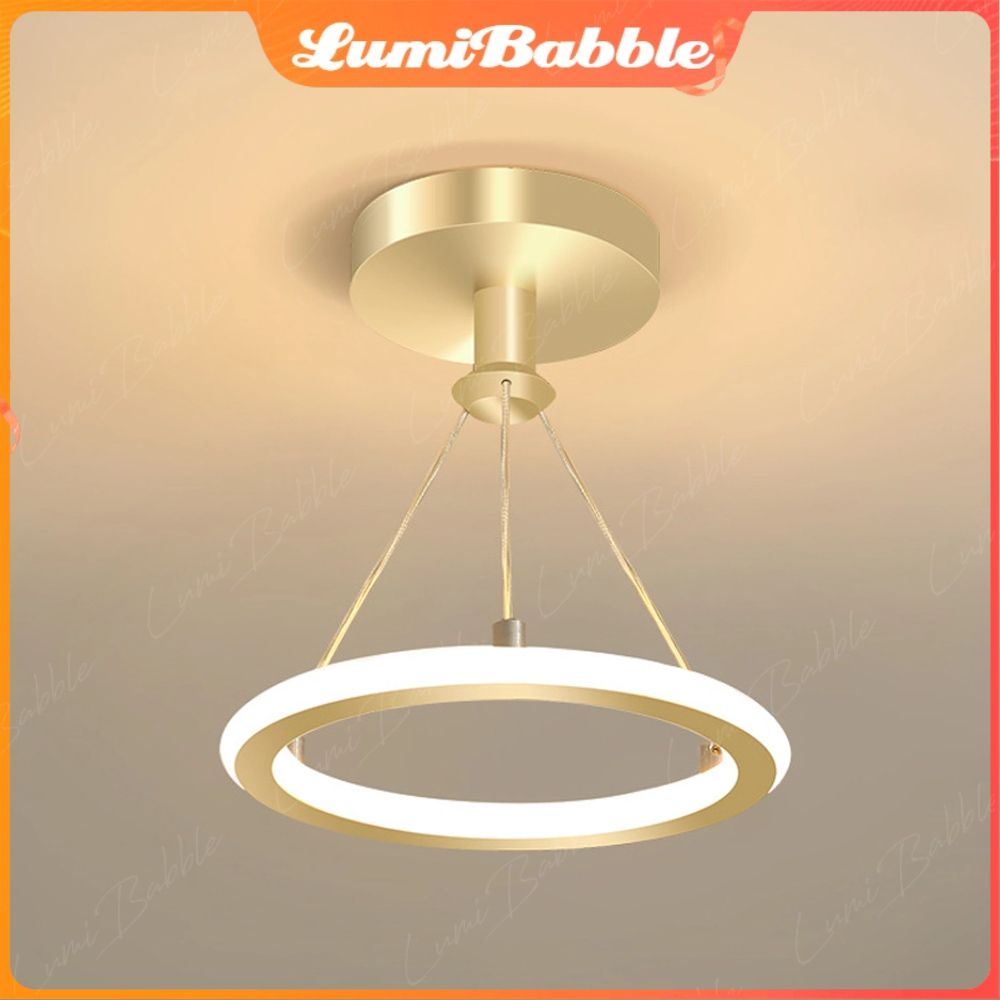 2EAZ    Led Lampu Plafon 3 Warna Lampu Gantung Lampu Plafon Led Lampu Hias Rumah Ruang Tamu