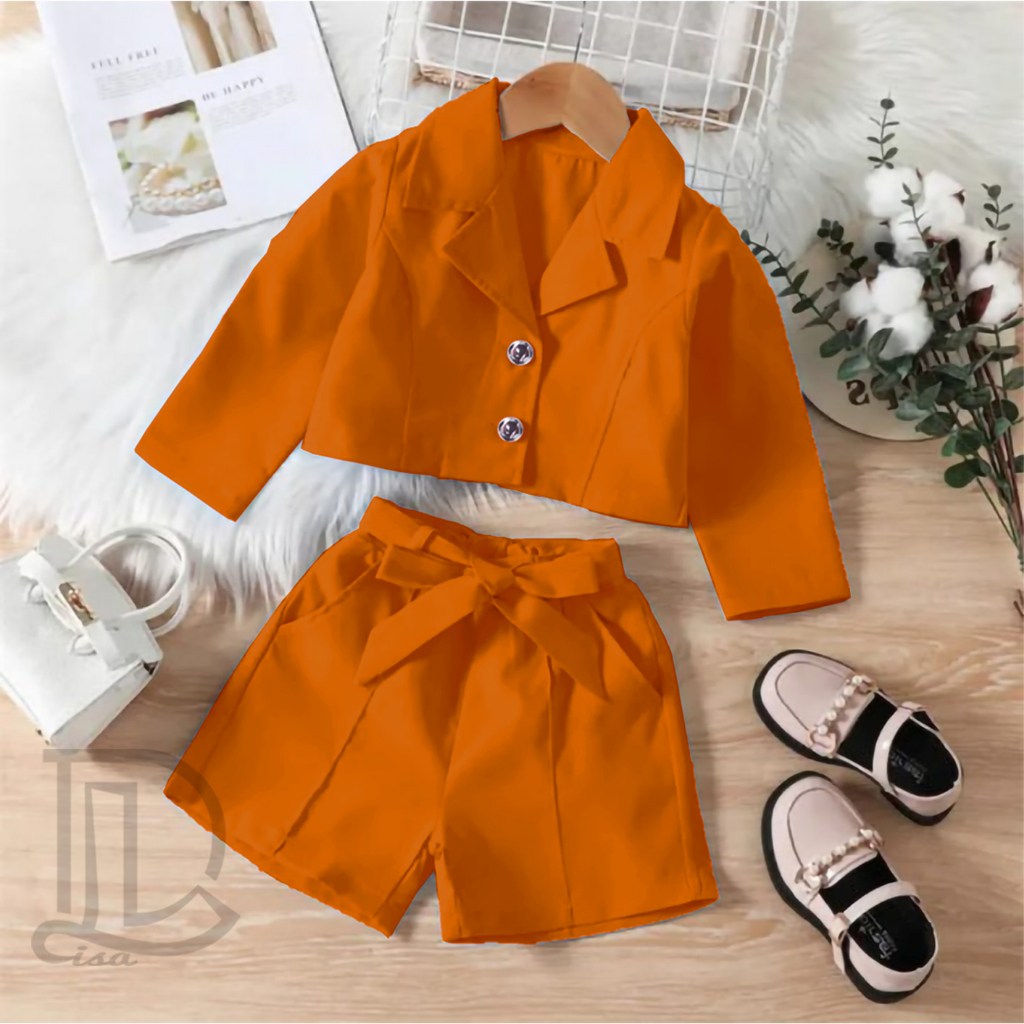 D4 BAJU ANAK PEREMPUAN LAISIE / BLAZER ANAK SMLXL