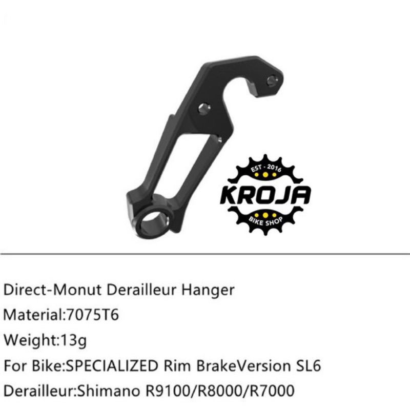 Dropout Anting RD Direct Mount Hanger Specialized Tarmac SL