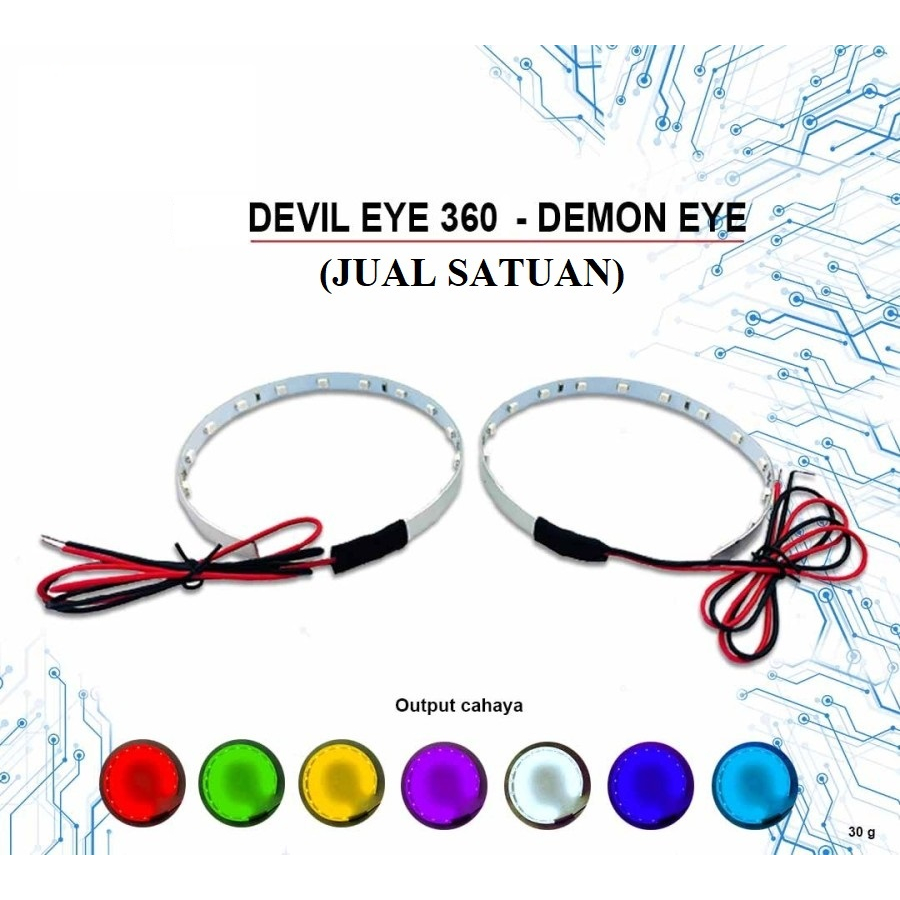 DEVIL EYE BILED PROJECTOR DEMON EYE 360