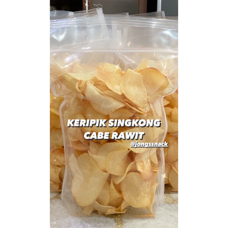 

keripik singkong Original & Cabe Rawit