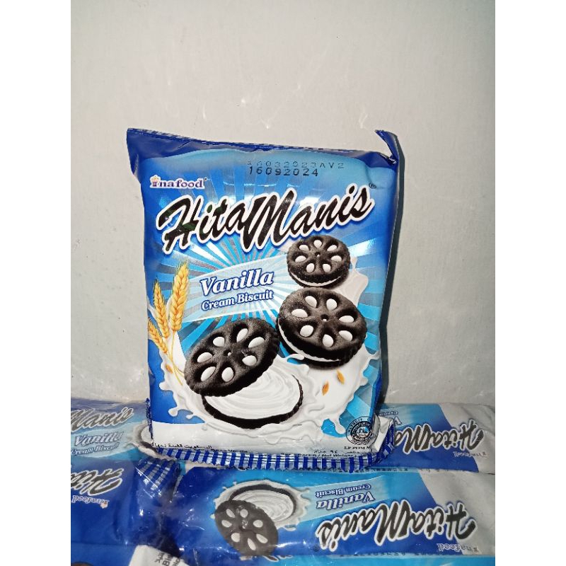 Inafood Hitam Manis Cream Biscuit