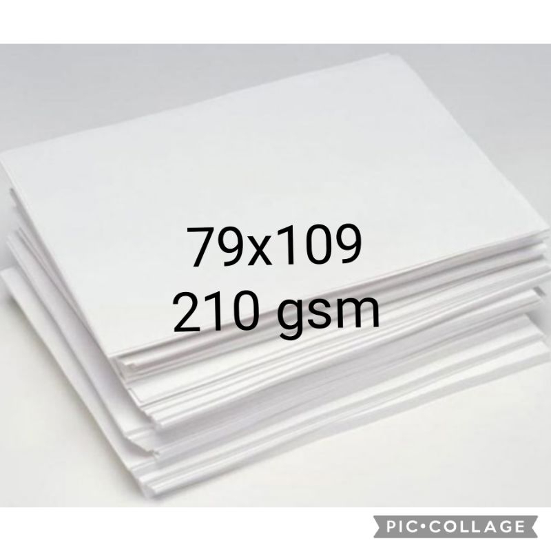 

Kertas Ivory / karton ivory / 210 gsm