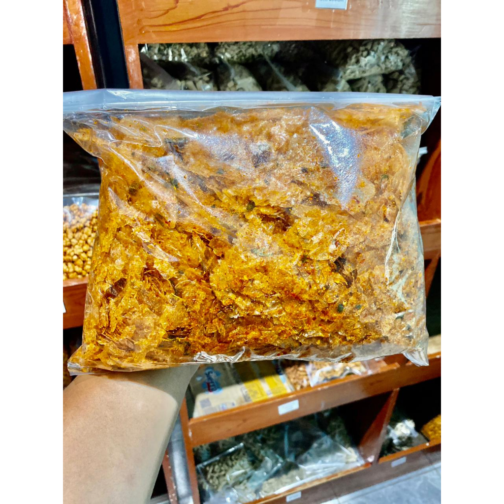 

KERIPIK KACA / KRIPCA PEDAS DAUN JERUK 500 GR BANDUNG SNACK MAMIN