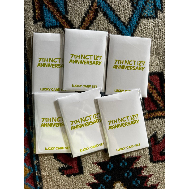 READY STOCK LUCKY CARD NCT 127 ANNIVERSARY 2023 HAECHAN JAEHYUN DOYOUNG