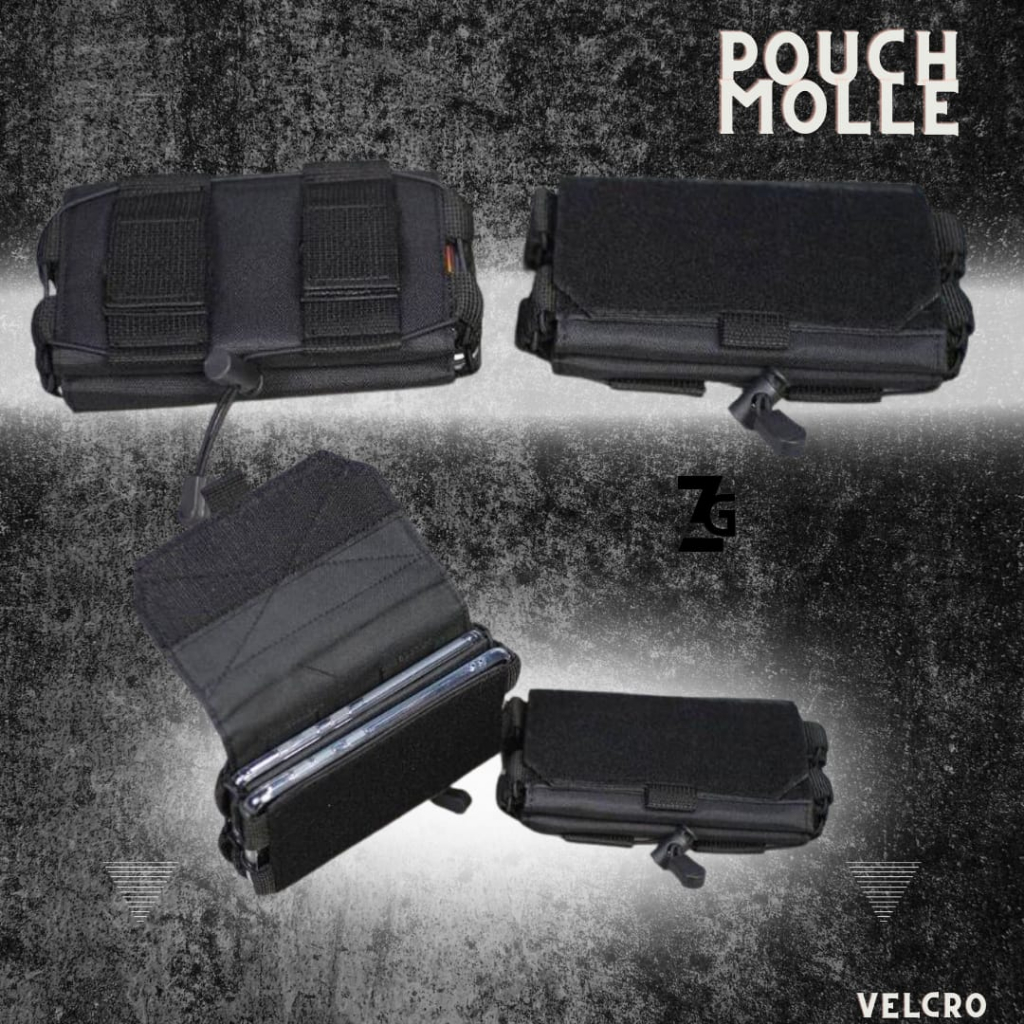 pouch hp molle pouch tactical sarung hp double tactical