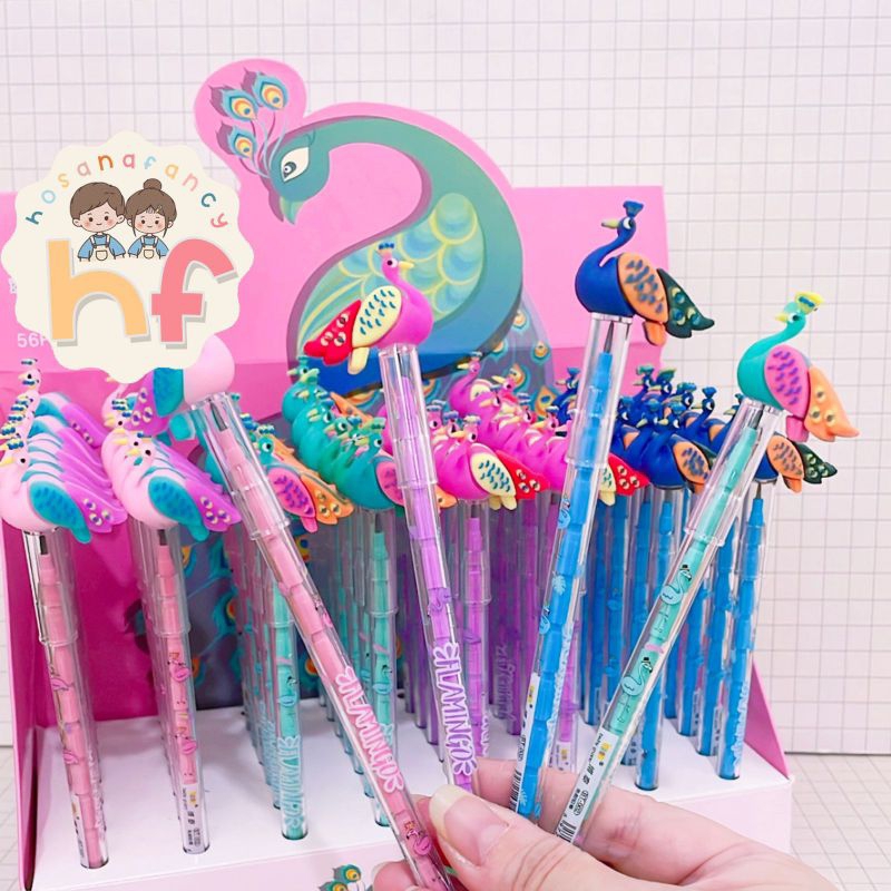 

Pensil isi bensia Pensil Susun Hewan Animal Flamingo --AY124