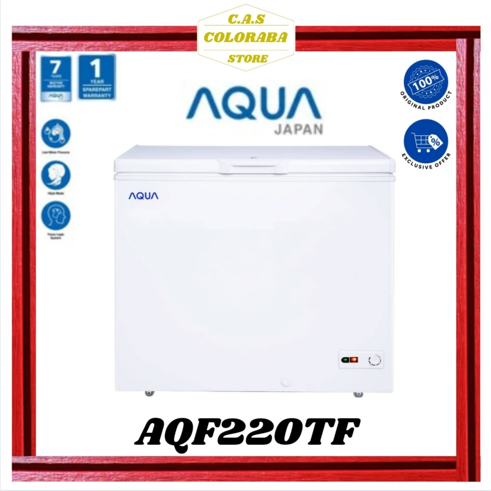 FREEZER AQUA AQF220TF FREEZER BOX AQF220 CHEST FREEZER AQUA 220TF