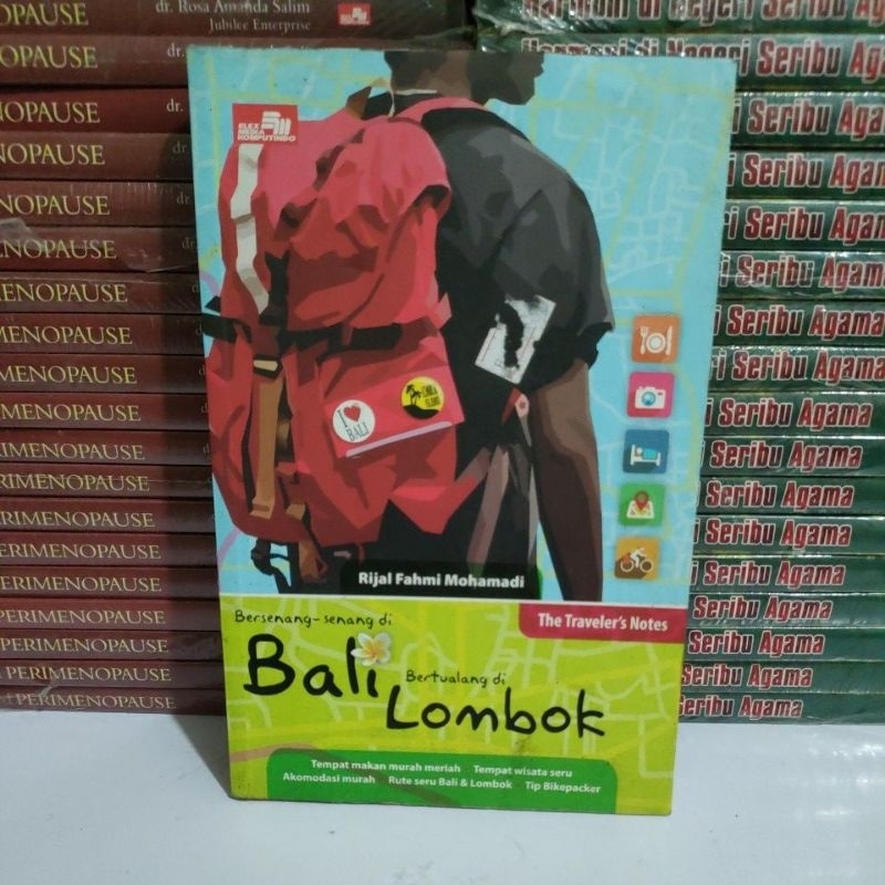 Buku Murah Original - Buku Bersenang-Senang Di Bali Bertualang Di Lombok