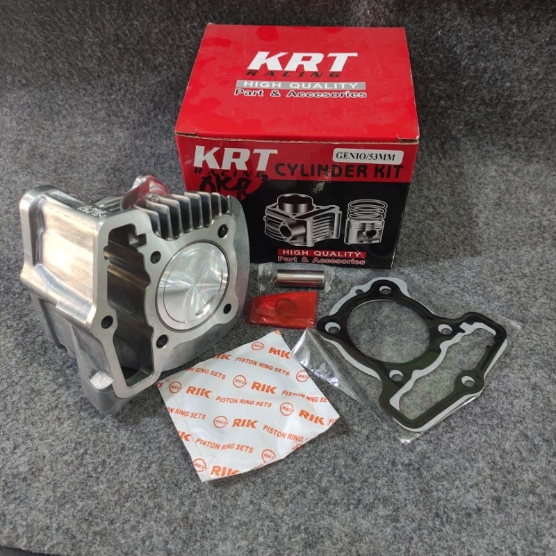 BLOK KRT BORE UP 53MM KOJ GENIO BEAT DELUXE SCOOPY NEW BEAT STREET NEW