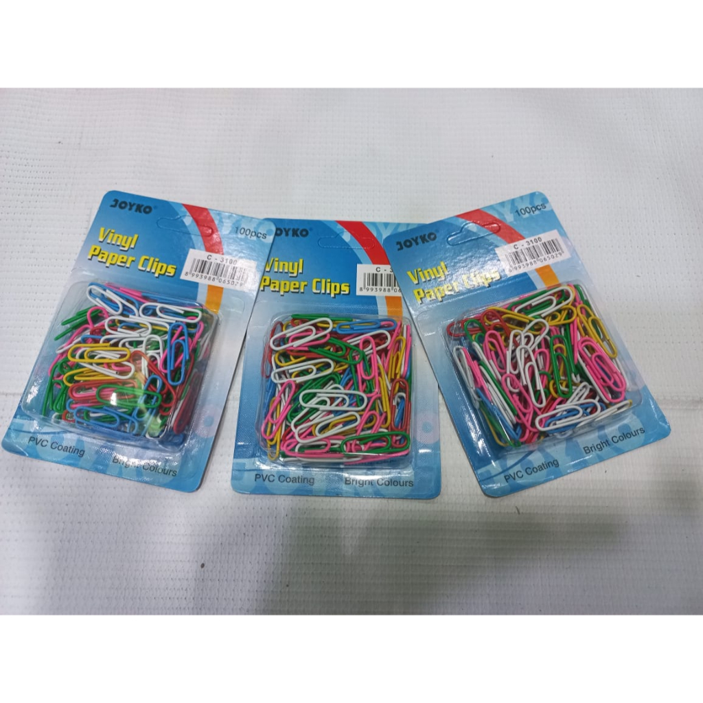 

PROMO CLIP WARNA WARNI JOYKO ISI 100 PCS