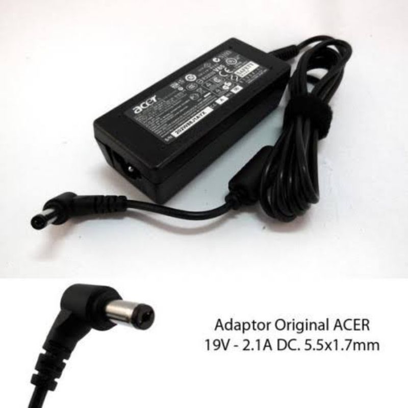 ADAPTOR CHARGER ACER ONE 14 Z1401 Z1402 2,1a