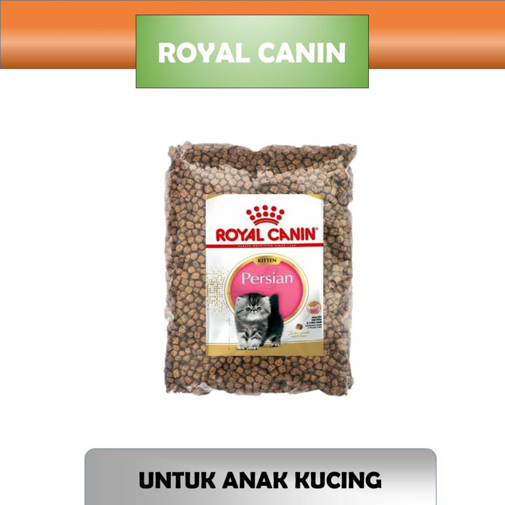 Premium Cat Food Royal Canin Kitten Persian ROYAL CANIN KITTEN PERSIAN Rc kitten persia kemas berat 