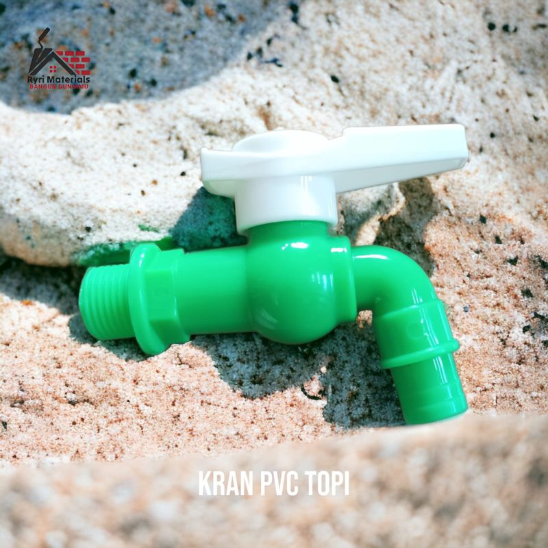 Kran PVC Topi / Kran taman PVC / Kran Topi / Kran PVC / Kran