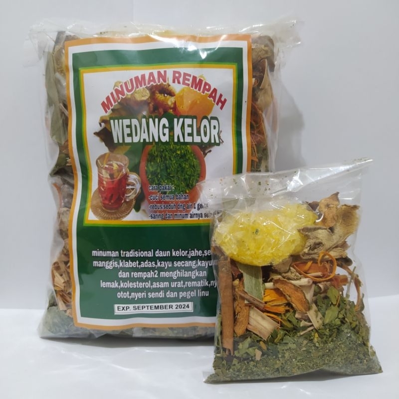 

Wedang Rempah Daun Kelor (1Sachet)