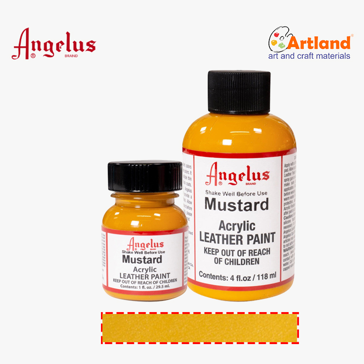 

Angelus Mustard Paint // Angelus Acrylic Leather Paint