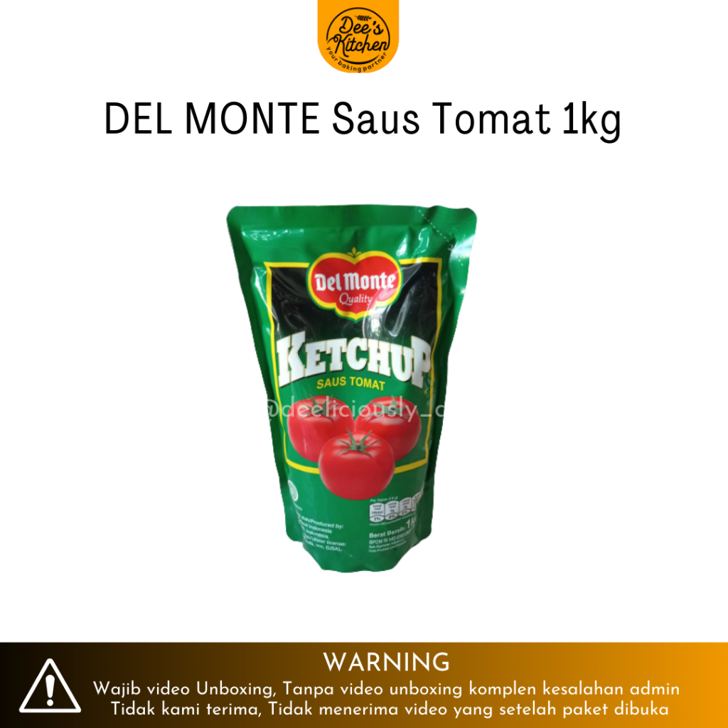 

Saus Tomat Del Monte 1kg