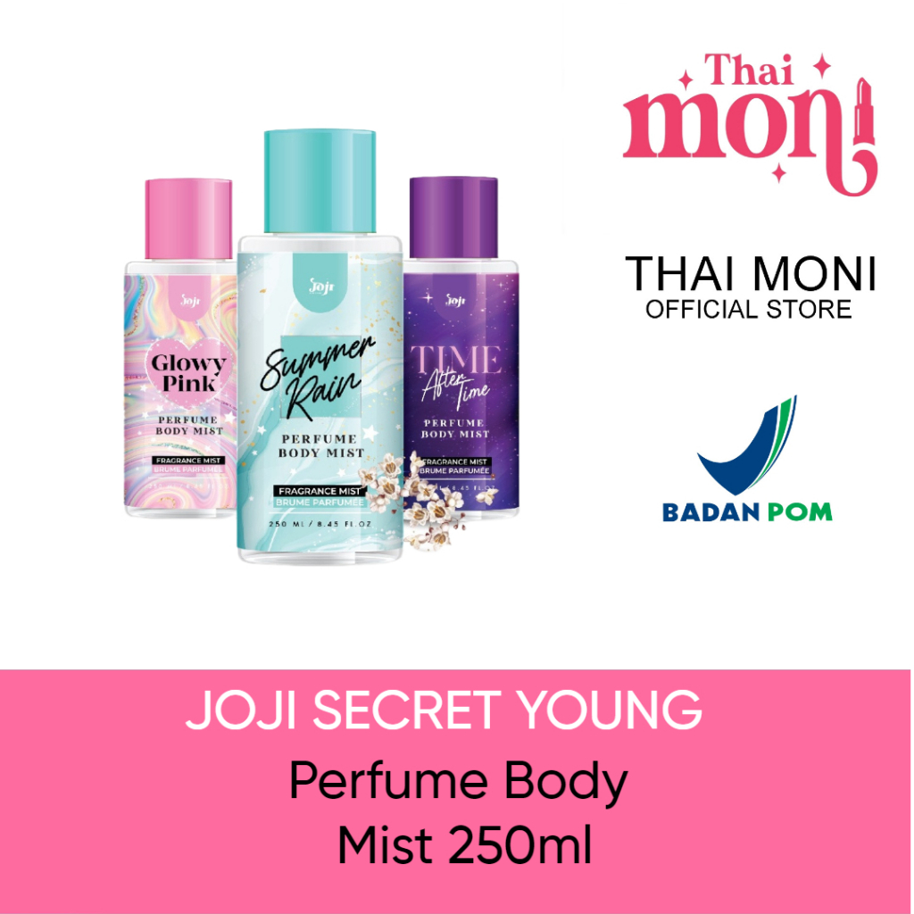 JOJI Secret Young Perfume Body Mist / Parfum / Body Mist / Pewangi Badan / Aroma Segar 250ml