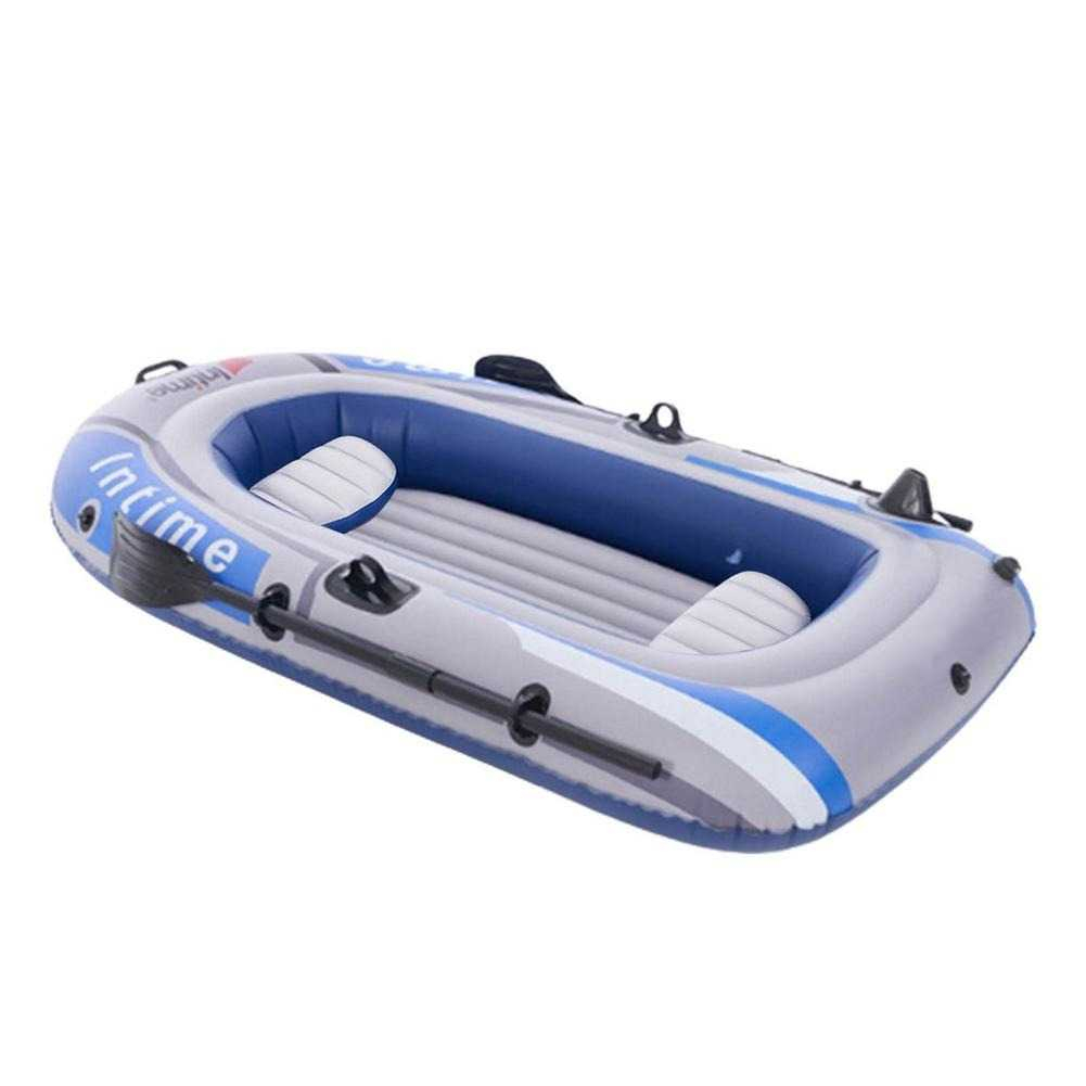 INTIME 400 Perahu Karet Mancing Inflatable Fishing Boat 4 Person