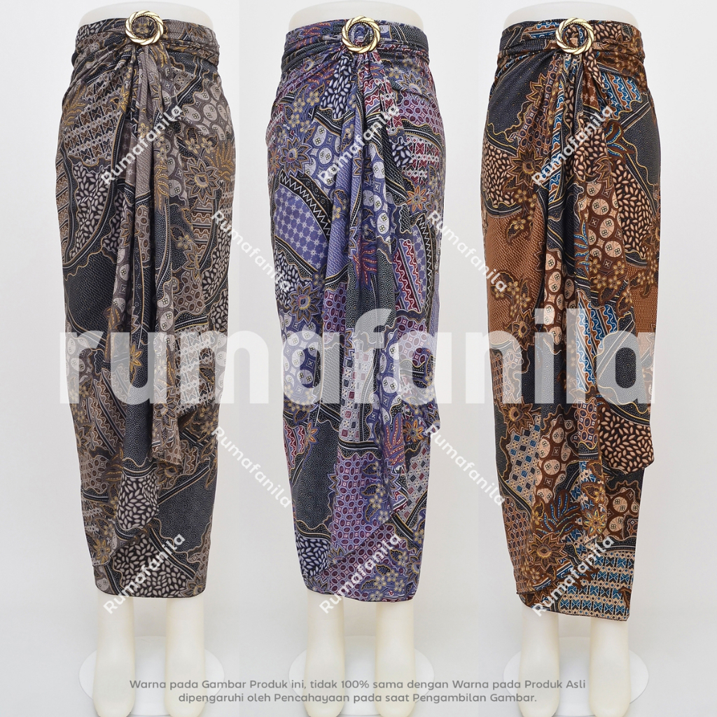 Rok Batik Lilit Modern Bawahan Kebaya Wisuda Jumbo Kain Lilit Batik Premium Pakaian Tradisional Pest