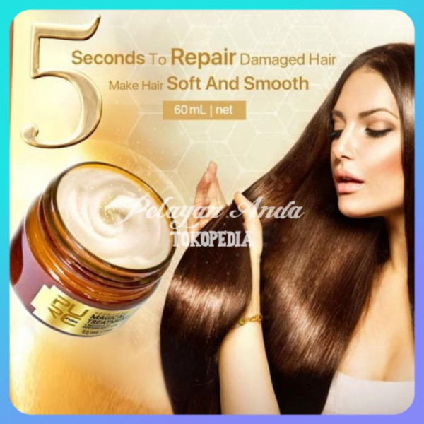 Jual PURC Magical Treatment Mask Perbaikan Kerusakan Rambut Lembut Berkualitas