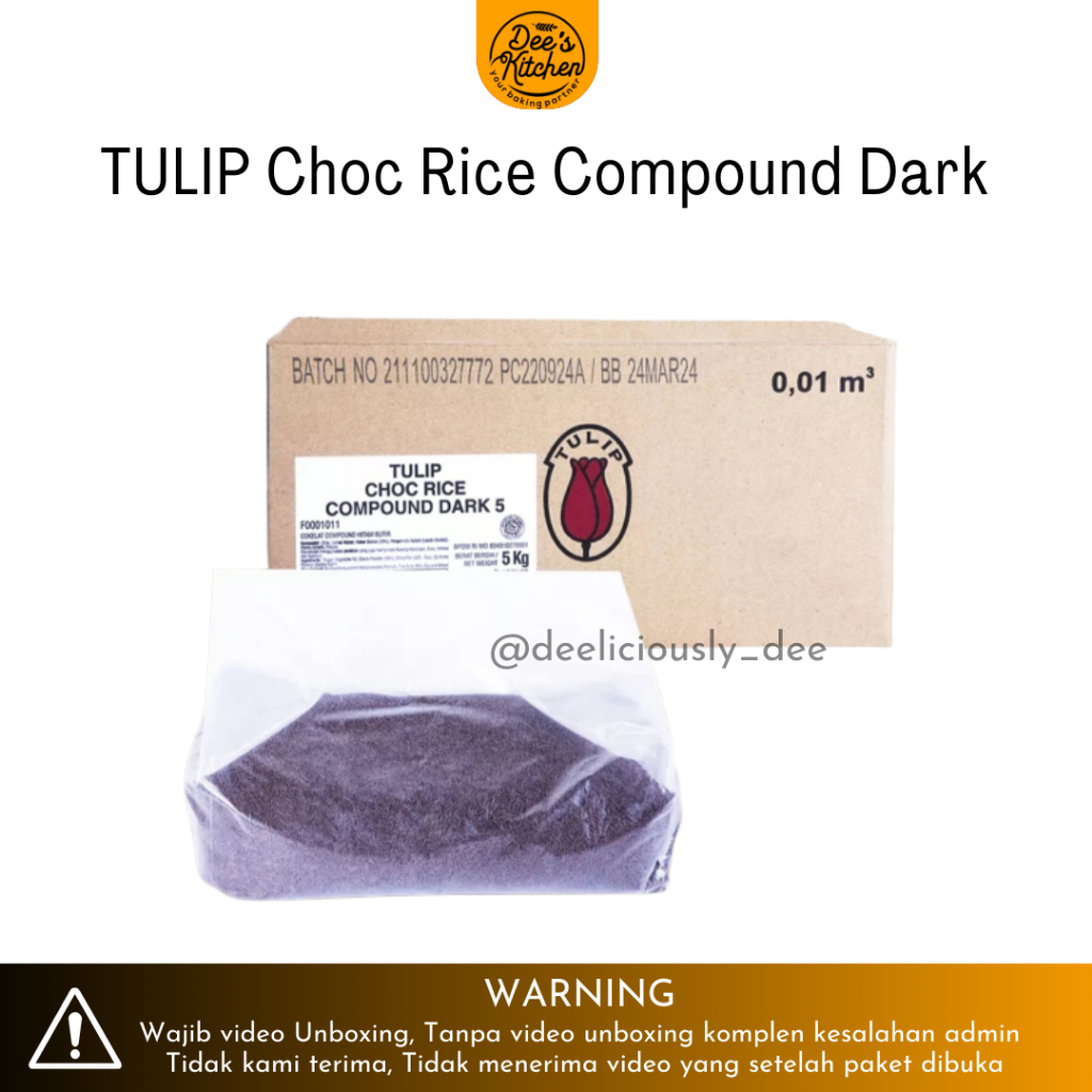 

Meses Tulip Coklat/Chocorice Meses Coklat 250gr (Repack)