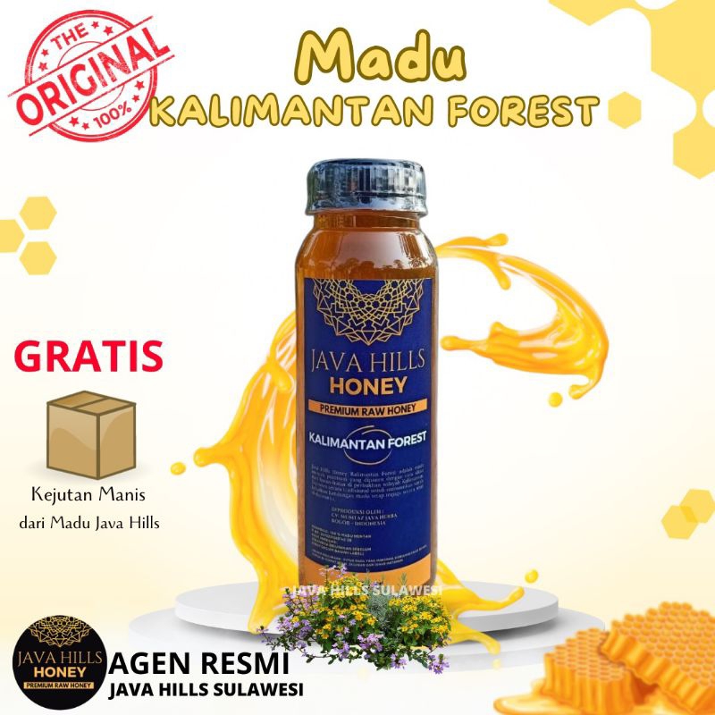 

(100% ASLI) Madu Kalimantan Forest by Java Hills Honey