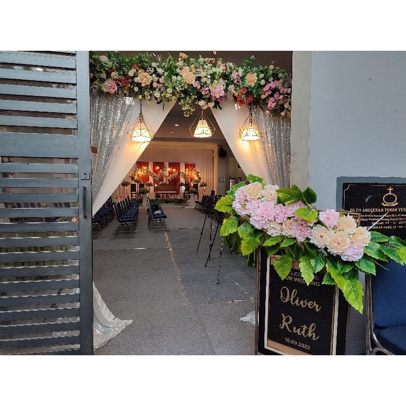 Booking Fee / DP Down Payment Slot Dekorasi Pernikahan Wonderful Family 2.5 juta