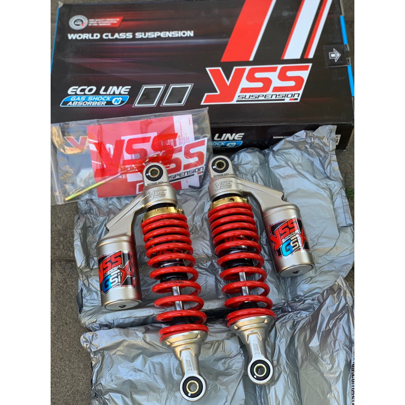 shock skok shockbreaker belakang YSS G-SIX ORIGINAL TABUNG ATAS BEBEK JUPITER Z VEGA FiZR 280mm  SKO