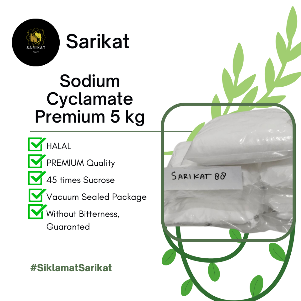 

SARI MANIS (SIKLAMAT) PREMIUM 5 kg - TIDAK Pahit