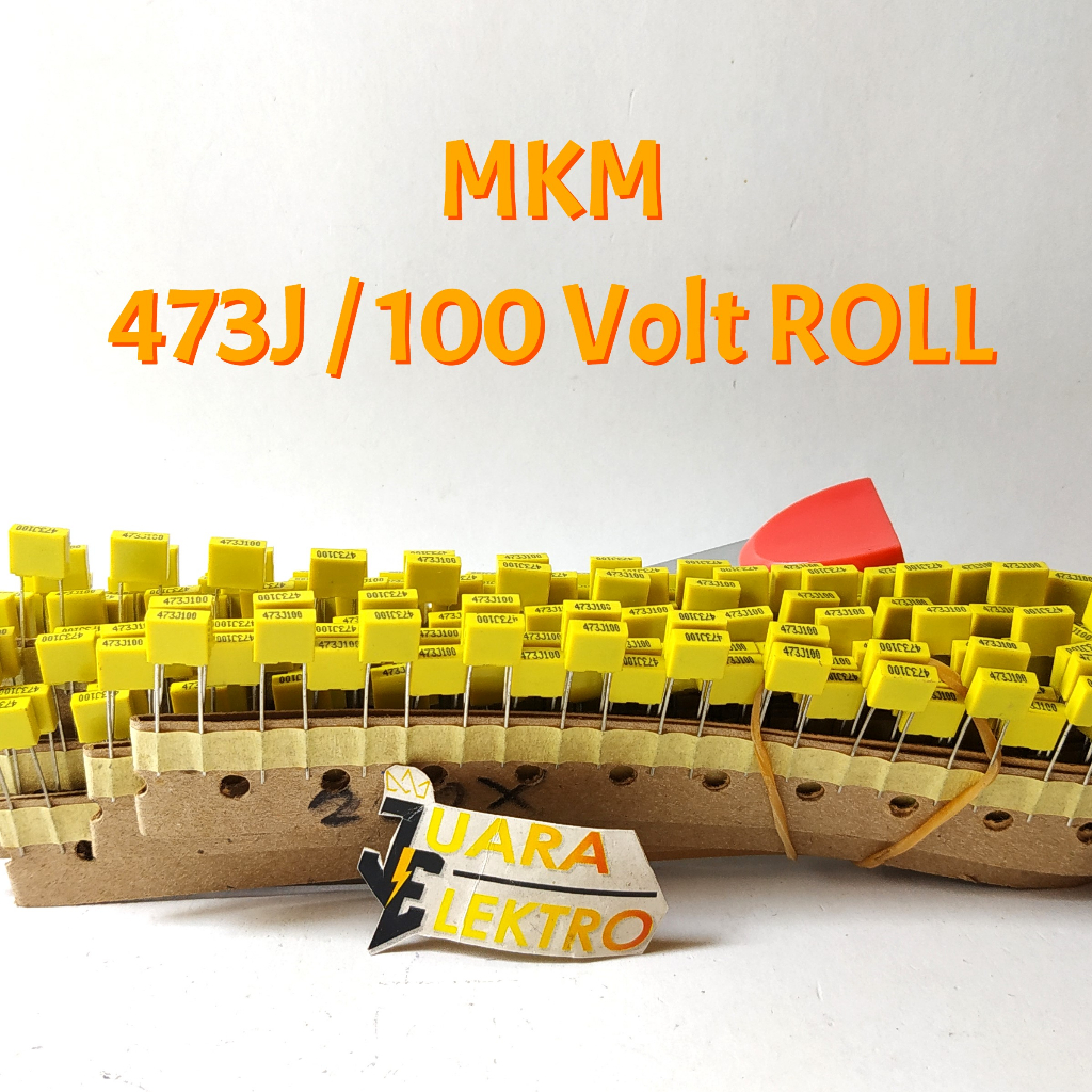 Capasitor Milar MKM 473J / 100V | Kapasitor Milar MKM 473 J / 100 Volt