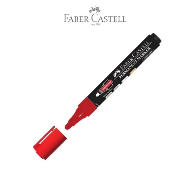 

Fabe - Castell Permanent Marker Red ink