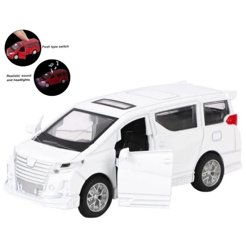 Mainan Mobil Mobilan Diecast Toyota Alphard