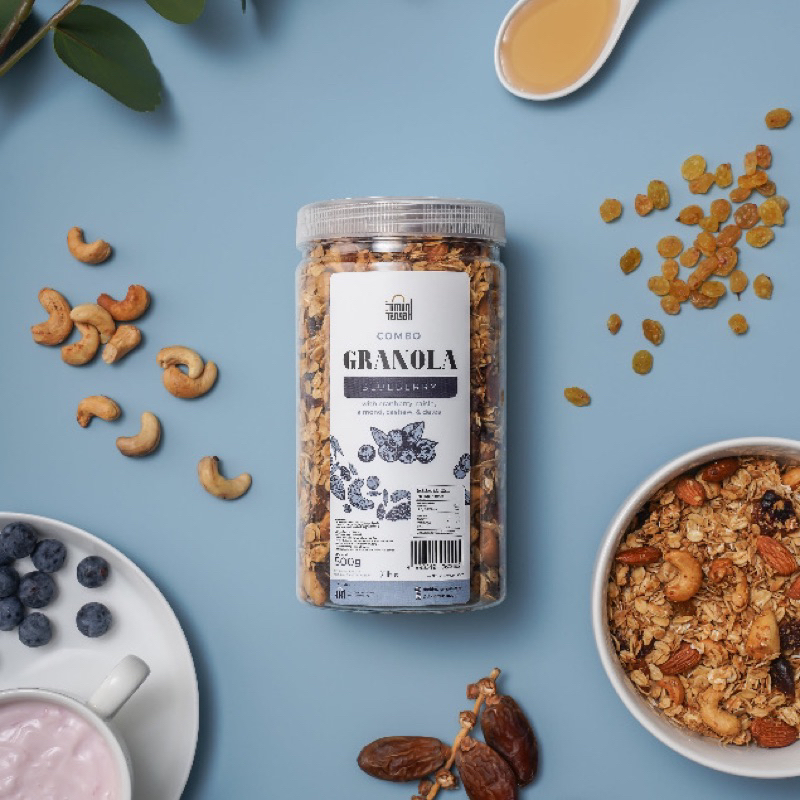 

Timur Tengah Granola Blueberry Sereal Makanan Sehat