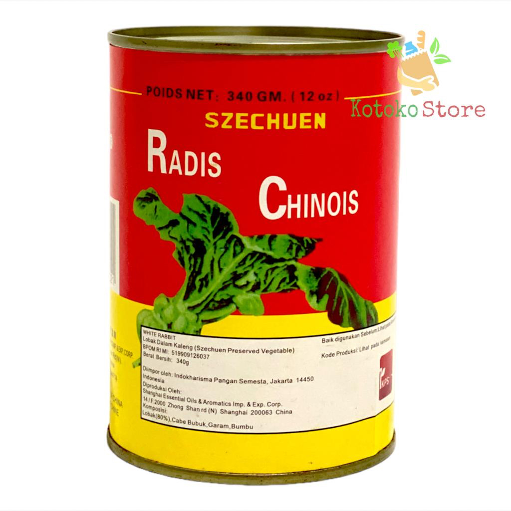 

Szechuan Radis Chinois/ Sayur Lobak Kaleng / Szechuan Acar Lobak 340gr