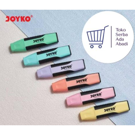 

Joyko Highlighter Stabilo Pastel Color 1 PCS