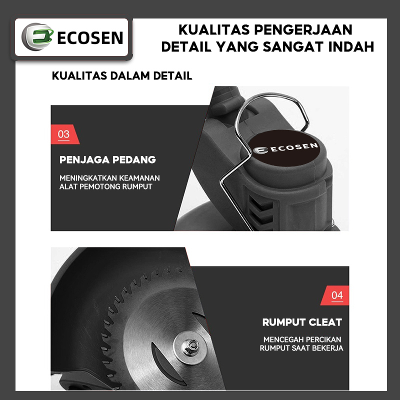 Mesin Potong Rumput 12V/36V/48V 2 batrai Mesin Pemotong Rumput RPM Tinggi Mesin Potong Rumput disesuaikan Grass Trimmer Mesin Pemotong Electric Grass Trimmer with Li-ion Batteries Grosir tersedia