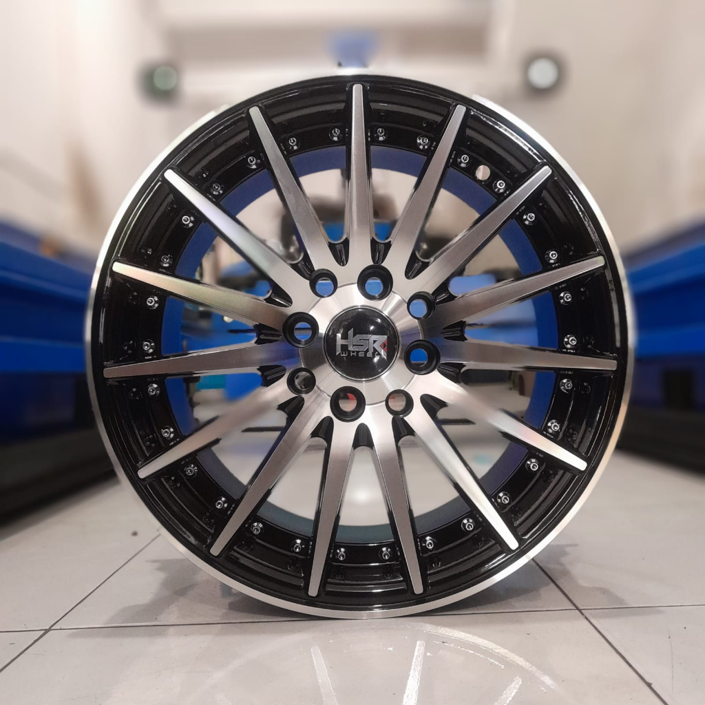 Velg HSR Tsukuba Ring 15 Plak Mobil Avanza Kiajng Panther Dll