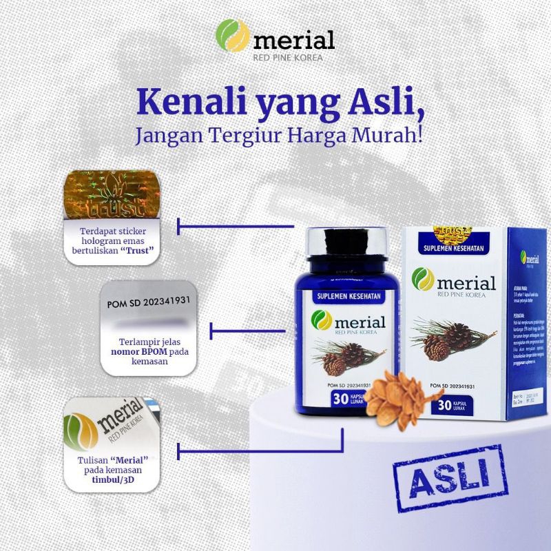 Merial Red Pine Korea - 3 Box Package